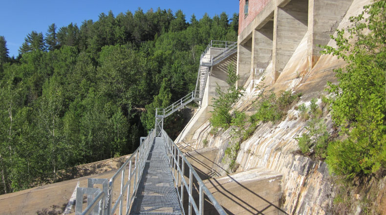 11004 - Réflection bloc passe-à-billes - Barrage High Falls