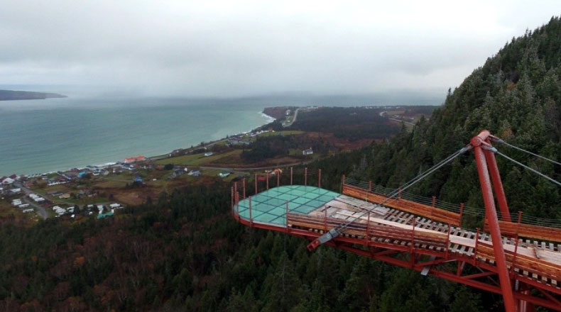 16051 - Passerelle Géoparc à Percé