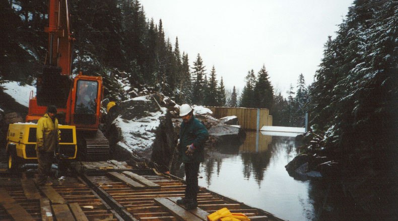 12-10 - Reconstruction barrage 60 arpents