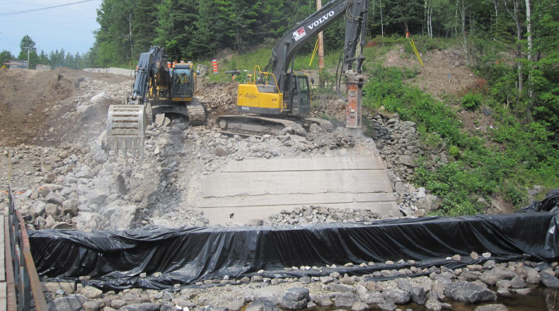 10067 - Pont rivière Ouelle, St-Onésime - MTQ