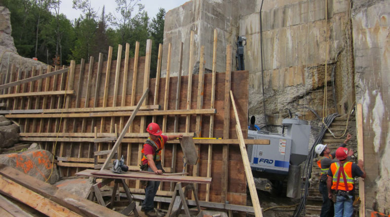 11004 - Réflection bloc passe-à-billes - Barrage High Falls