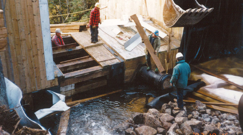 12-10 - Reconstruction barrage 60 arpents