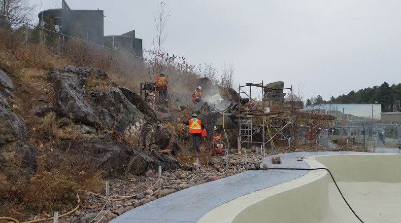 15196 - AQUARIUM DE QUÉBEC - Ombrière des phoques