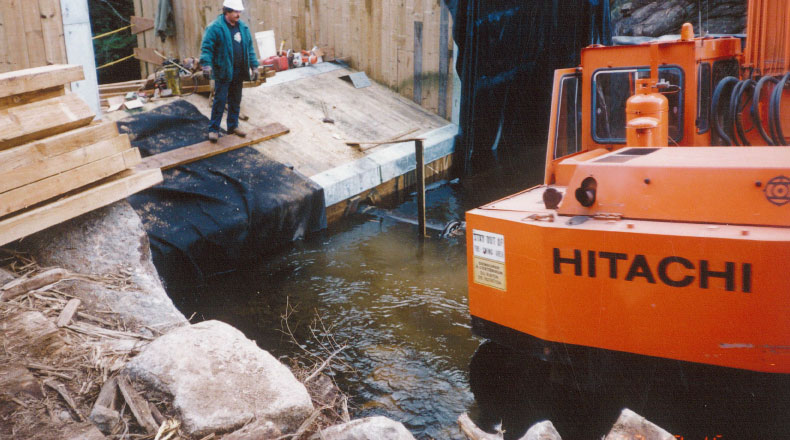 12-10 - Reconstruction barrage 60 arpents