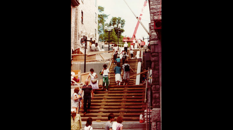04-04 - Escalier Petit Champlain (casse-Cou) - Ville de Québec