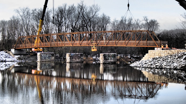 16055 - Passerelle pédestre Lac Lemy
