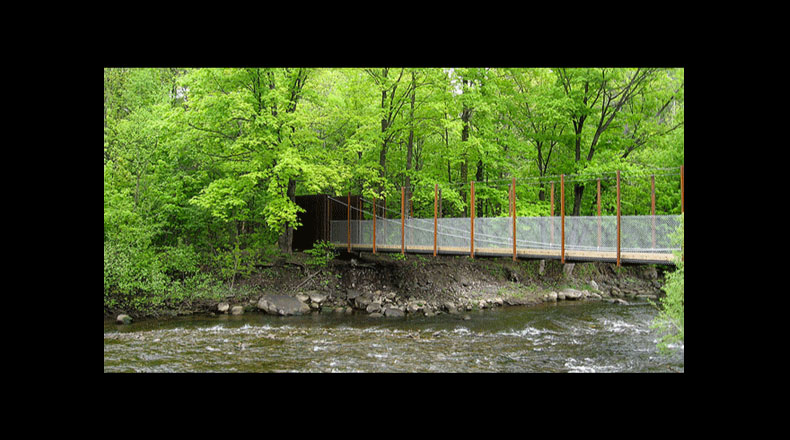 25-24 - Passerelle rivière St-Charles (Pincourt)