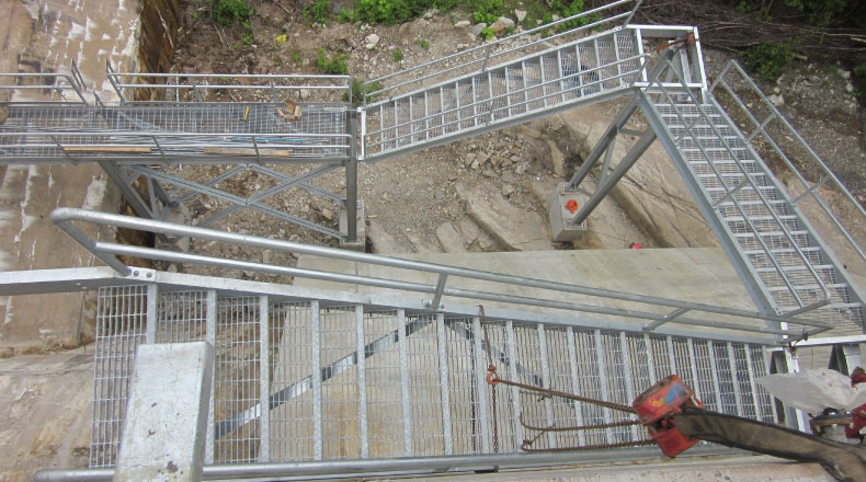 11004 - Réflection bloc passe-à-billes - Barrage High Falls