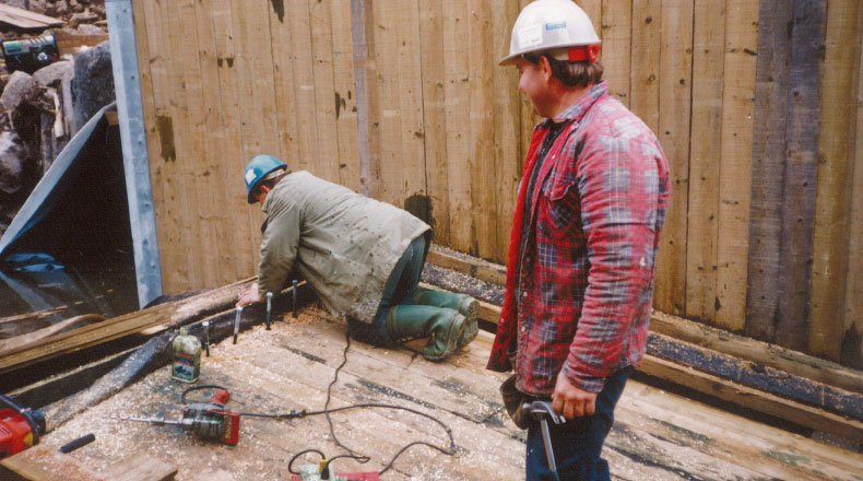 12-10 - Reconstruction barrage 60 arpents