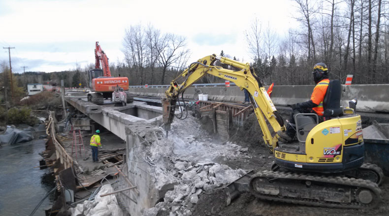 14110 - Refaire le pont de la route 216 a Saint-Philémon