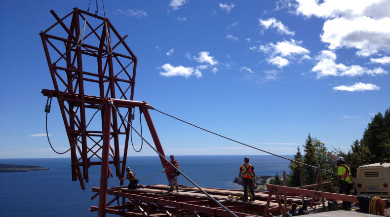 16051 - Passerelle Géoparc à Percé