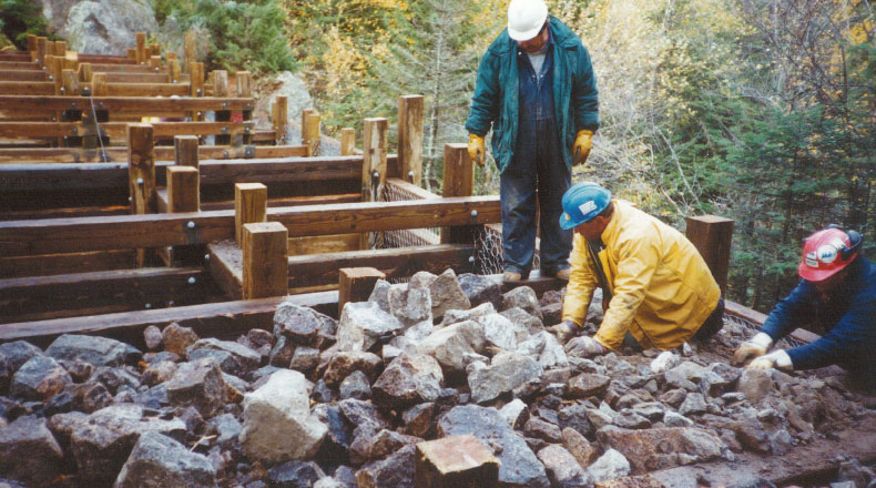 12-10 - Reconstruction barrage 60 arpents