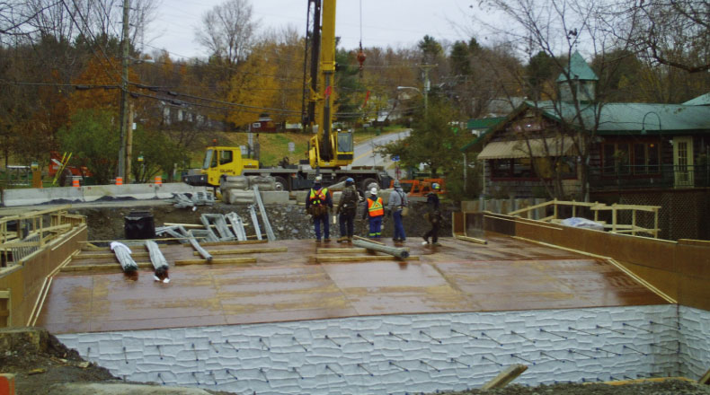 09212 - Reconstruction pont, municipalité de Relighsburg