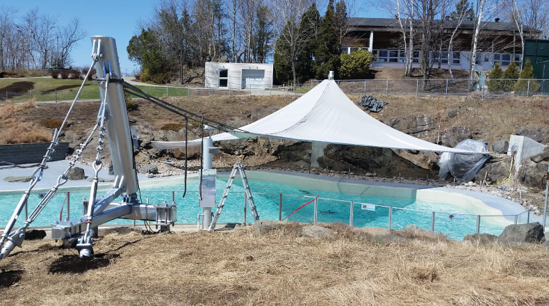 15196 - AQUARIUM DE QUÉBEC - Ombrière des phoques