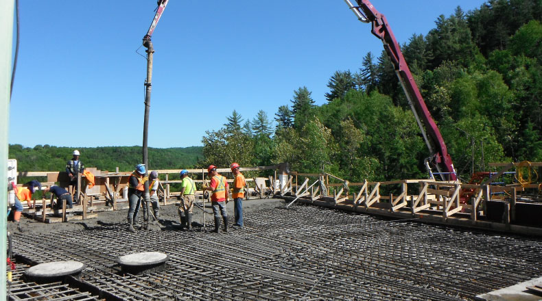 11004 - Réflection bloc passe-à-billes - Barrage High Falls