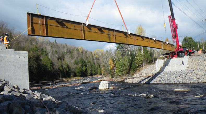 10067 - Pont rivière Ouelle, St-Onésime - MTQ