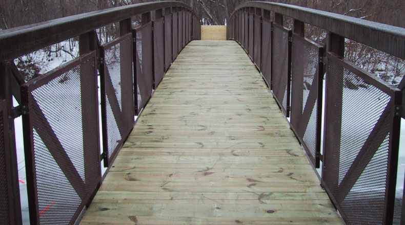 22-14 - 3 passerelles rivière Saint-Charles - Ville de Québec