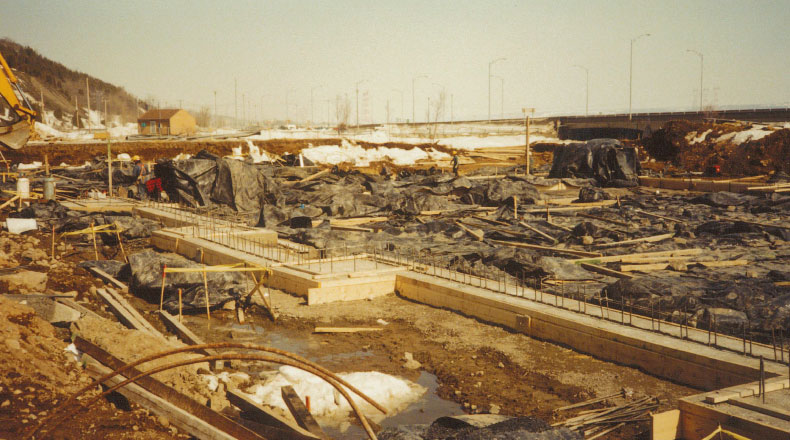 13-07 - Fondations gare aval chutes Montmortency