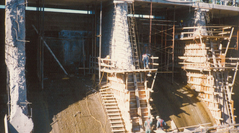 15-07 - Coffrage et bétonnage Barrage Mitis II