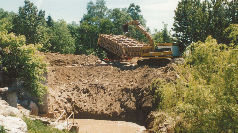 11-02 - Réfection pont Petite Rivière St-Francois