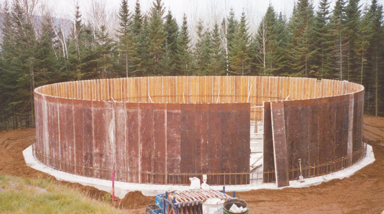 25-23 - Construction d'un réservoir d'eau potable