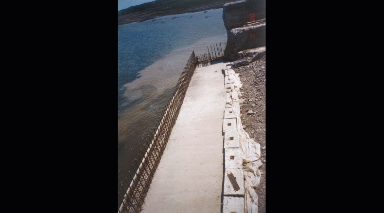 18-09 - Cale sèche Champlain, tête de quai