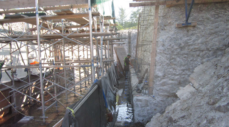 14120 - Réparation du pont de la route Mgr Ross a Grosse roche