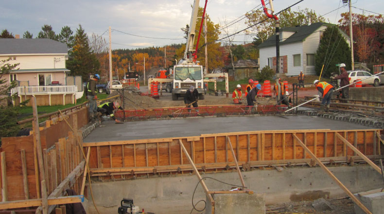 14120 - Réparation du pont de la route Mgr Ross a Grosse roche