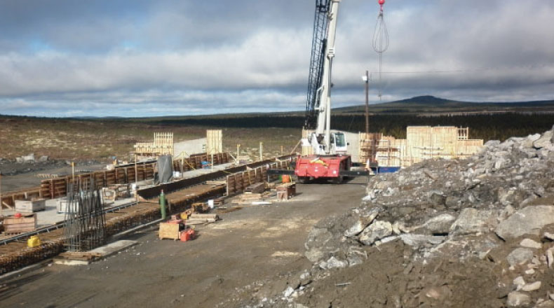 11083 - Fondation concasseur - Bloom Lake